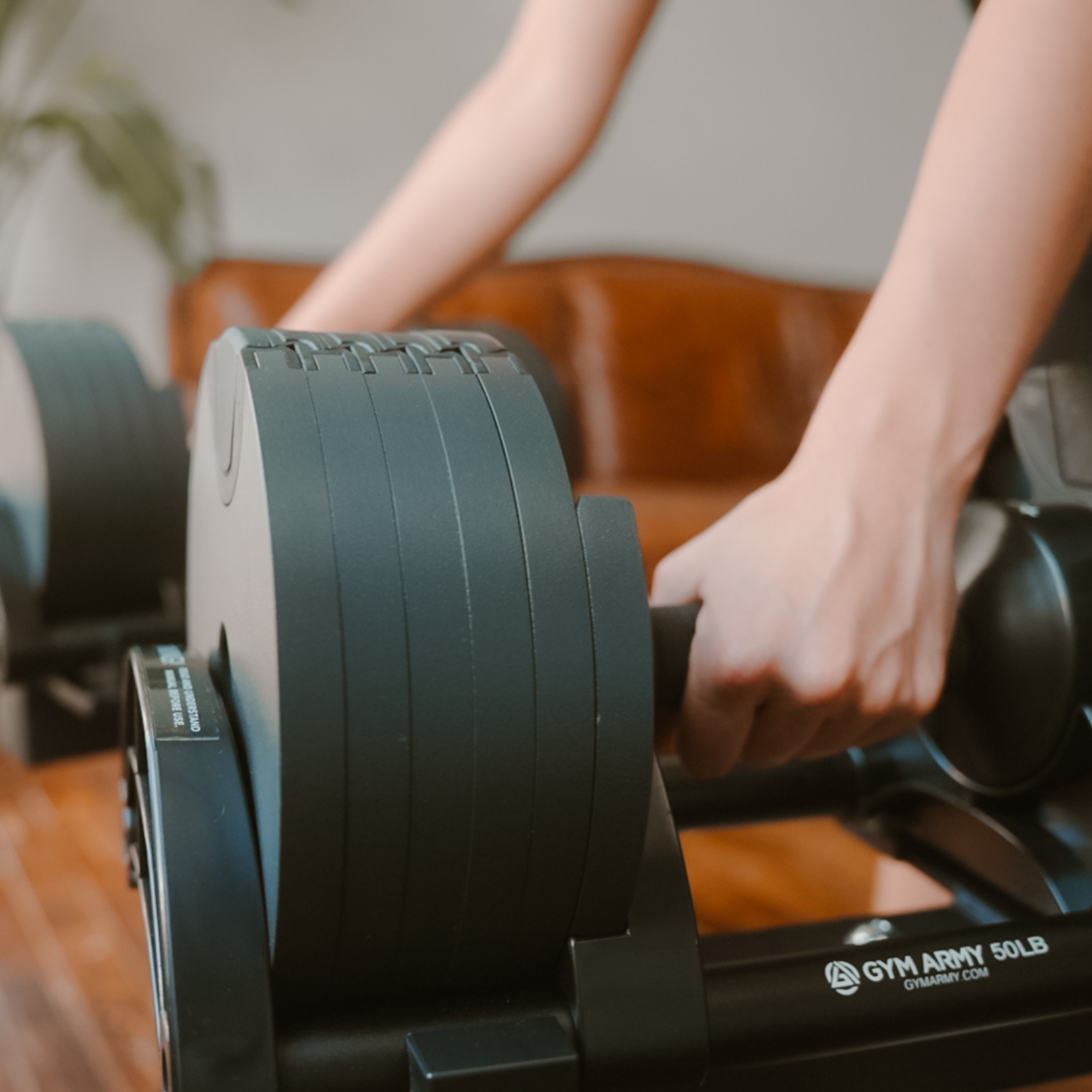NUOBELL 50LB (PAR) + SOPORTE