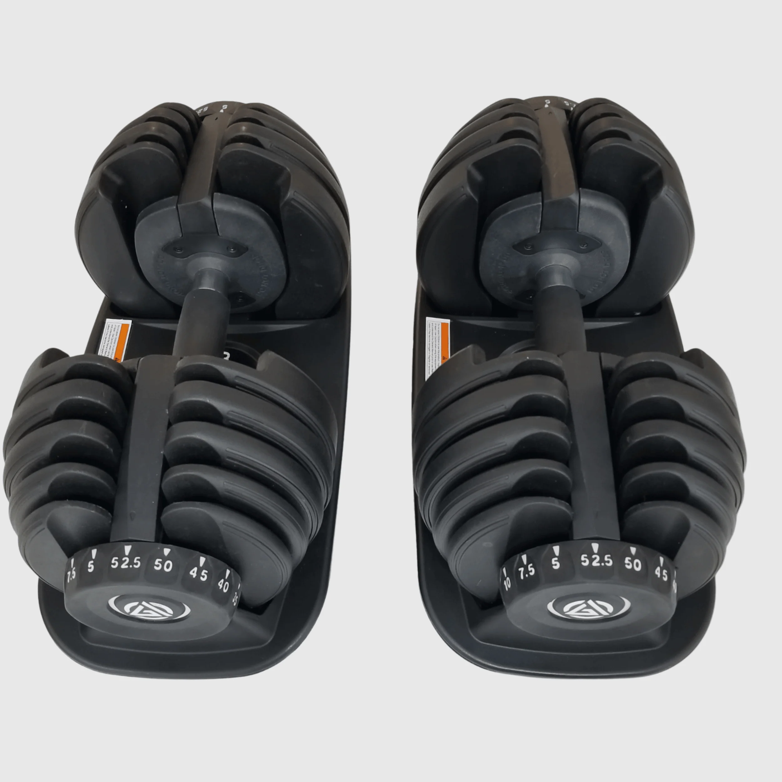 Adjustable Dumbbells (5lbs - 52.5lbs) Pair