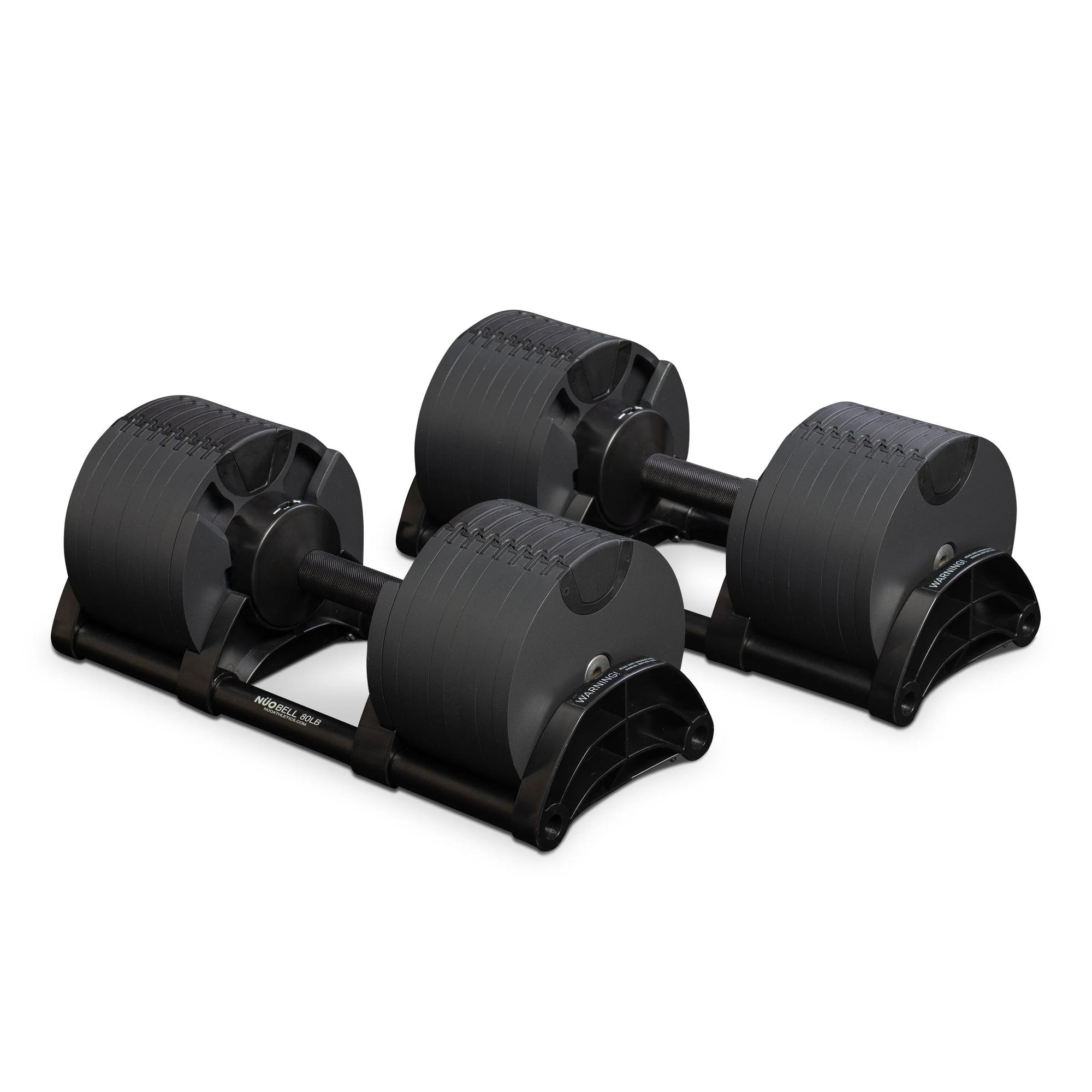 NUOBELL 80LB (PAIR) + STAND