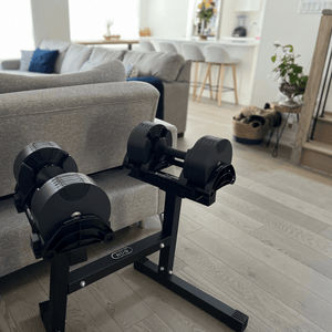 Nuobell Adjustable Dumbbell Stand - (STAND ONLY) - Gym Army